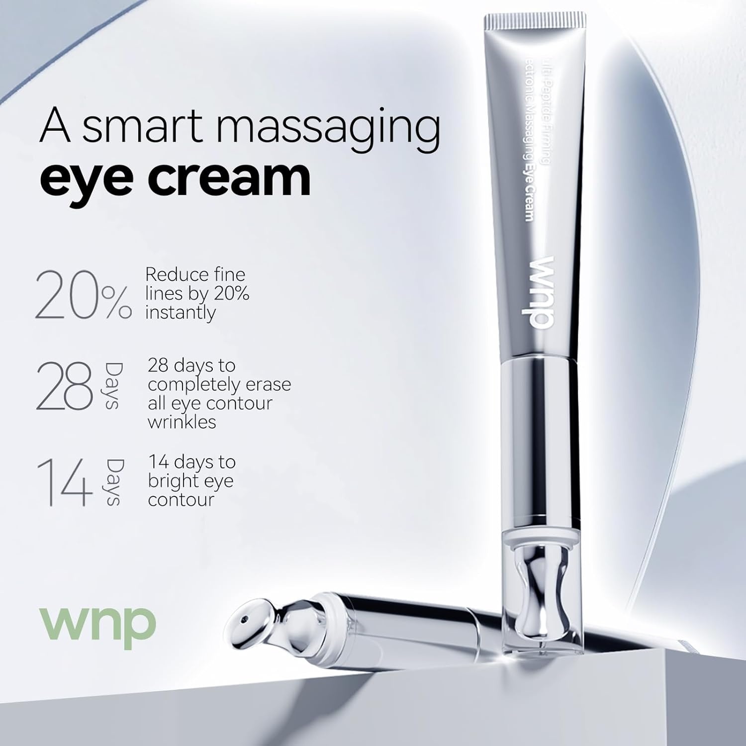 image:imageWNP Eye CreamWrinkle Eraser EyeCream Multipeptide Firming Eye Tightener AntiAging Eye Cream for Puffiness and Bags Under Eyes Cream