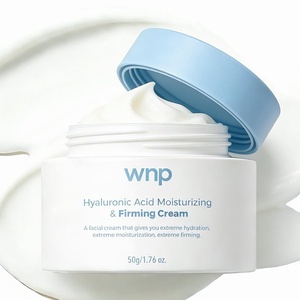 image:imageWNP Hyaluronic Acid Moisturizing amp Firming Cream 4D Hyaluronic Acid Aloe VeraPeptidesCollagenCeramides AntiAging Face Moisturizer Vegan SkinCare for Fine LinesWrinkles Dry Sensitive Skin