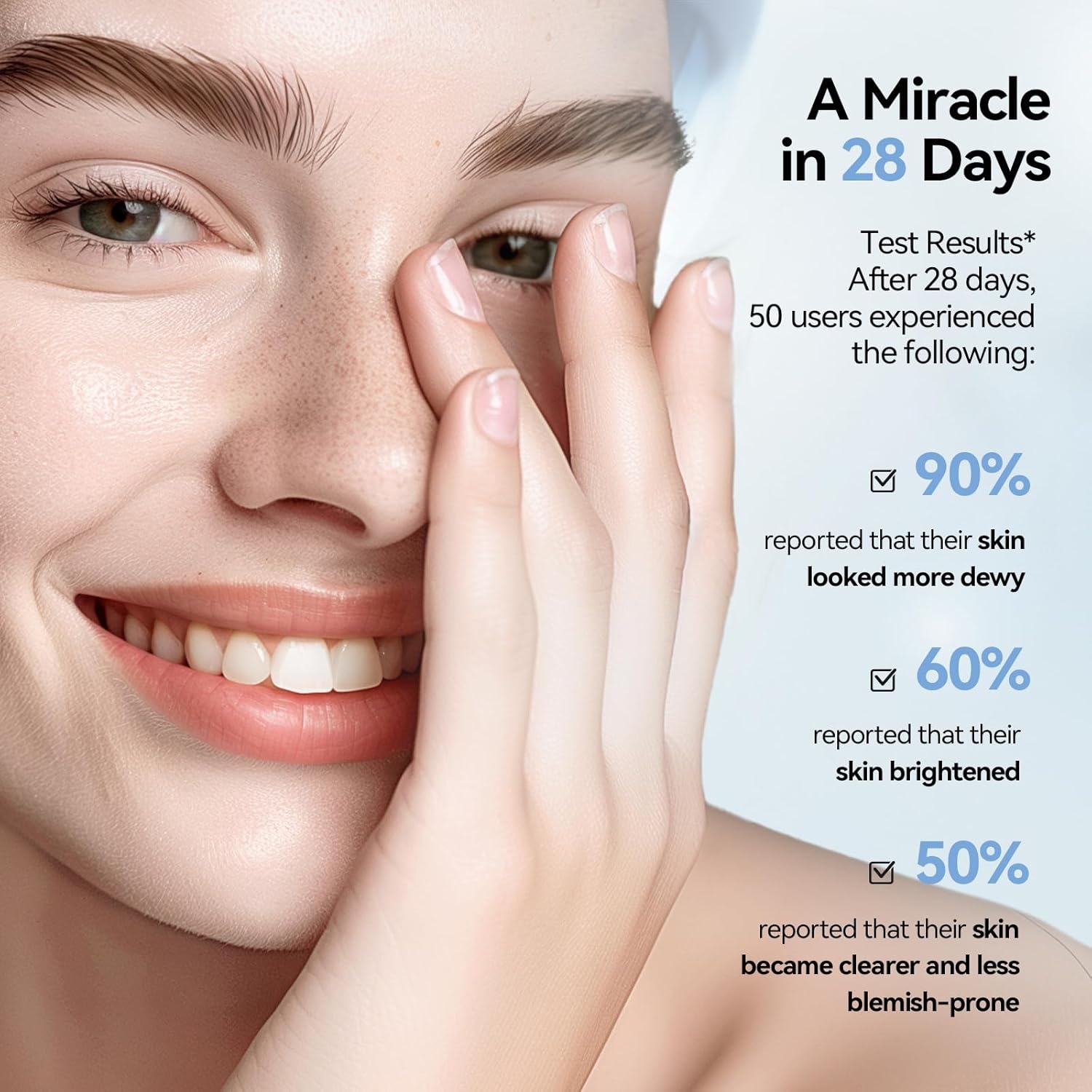 image:imageWNP Emergency Repair Serum Set Ultra 3 Hydrating Serum 4D Hyaluronic Acid Firming OilSuspension Serum SingleUse Skincare for Sensitive Skin 60 Vials